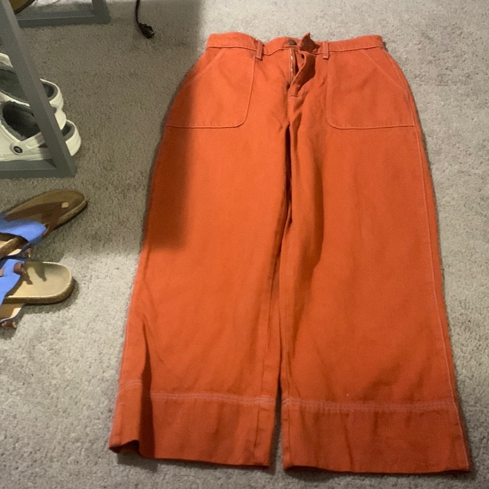 Nice thick wide leg pants